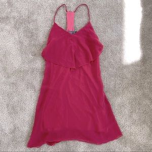 Flowy dress in pink